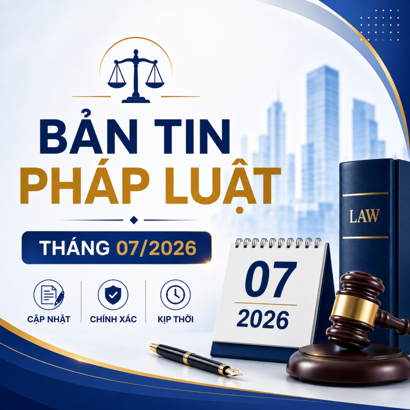 BẢN TIN PHÁP LUẬT THÁNG 7/2026 Ban tin phap luat thang 07.2026